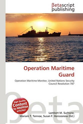 Operation Maritime Guard: (English)