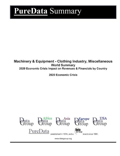 Machinery & Equipment - Clothing Industry, Miscellaneous World Summary