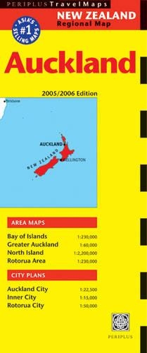 Auckland Travel Map Second Edition