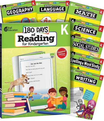 180 Days™ Bundle Grade K: 8-Book Set