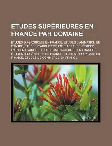 Etudes Superieures En France Par Domaine