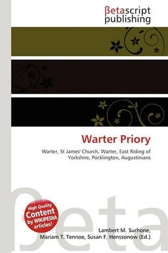 Warter Priory: (English)