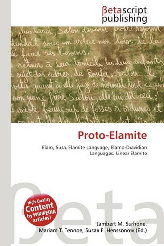 Proto-Elamite: (English)