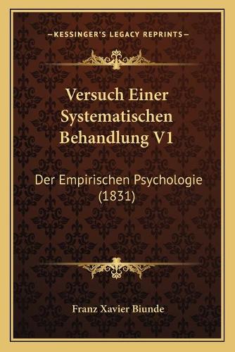 Versuch Einer Systematischen Behandlung V1