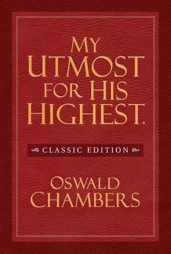My Utmost for His Highest