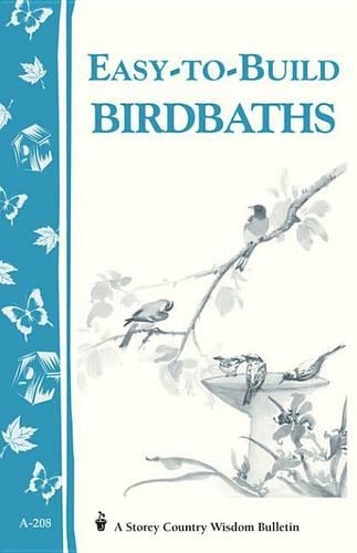Easy-To-Build Birdbaths