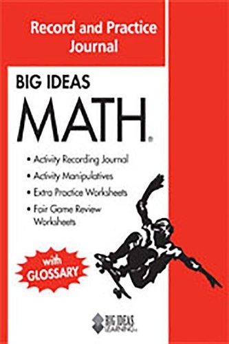 Big Ideas Math Red Record and Practice Journal