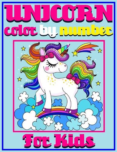 Unicorn Color By Number For Kids