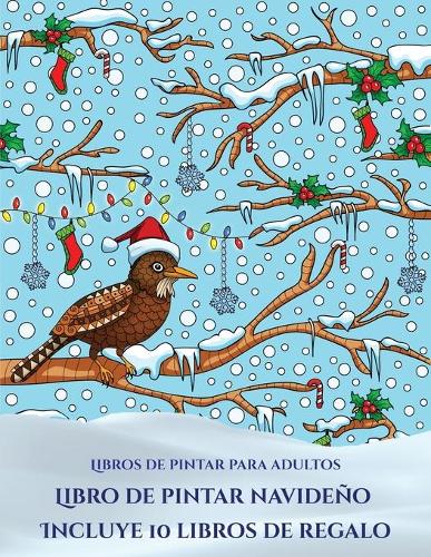 Libros de pintar para adultos (Libro de pintar navideño)