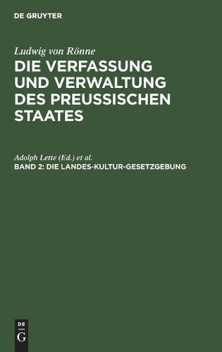 Die Landes-Kultur-Gesetzgebung