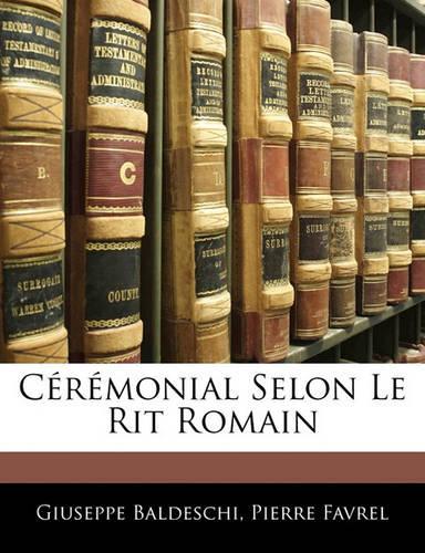 Cérémonial Selon Le Rit Romain