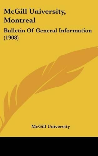 McGill University, Montreal