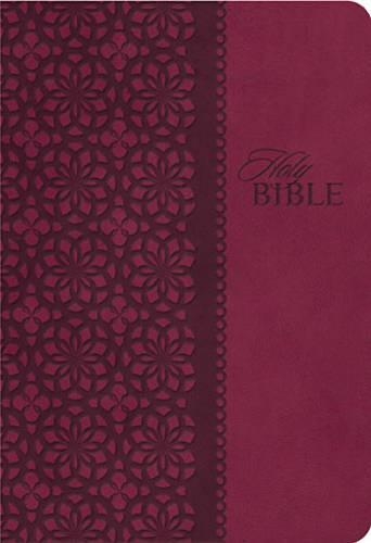 KJV Study Bible, Leathersoft, Red/Pink, Thumb Indexed, Red Letter: Second Edition(English)