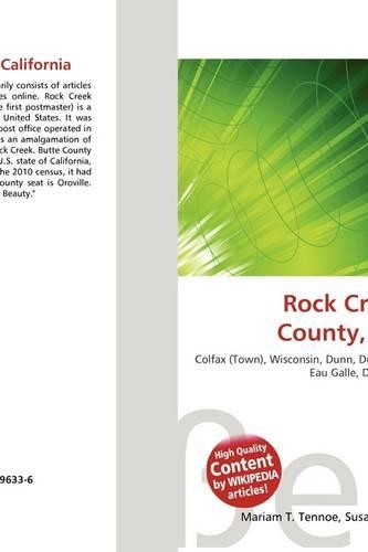 Rock Creek, Butte County, California