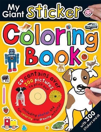 My Giant Sticker Coloring Book