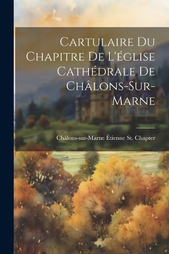 Cartulaire Du Chapitre De L'église Cathédrale De Châlons-Sur-Marne