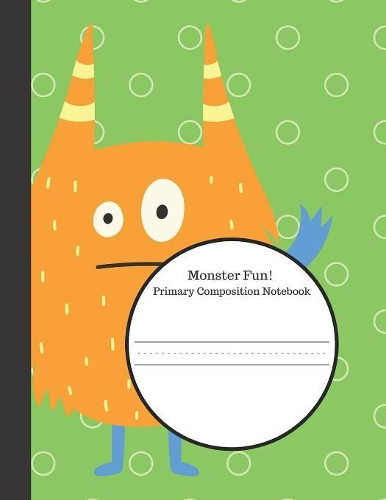 Monster Fun Primary Composition Notebook