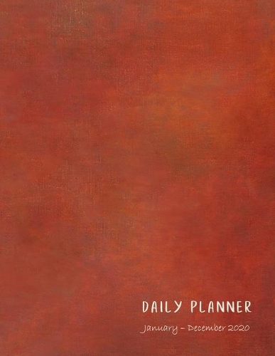 Daily Planner January-December 2020
