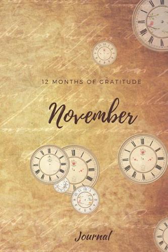 12 Months of Gratitude Journal