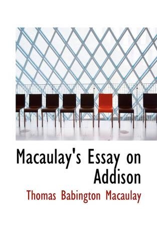 Macaulay's Essay on Addison