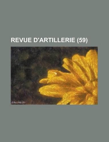 Revue D'Artillerie (59 )