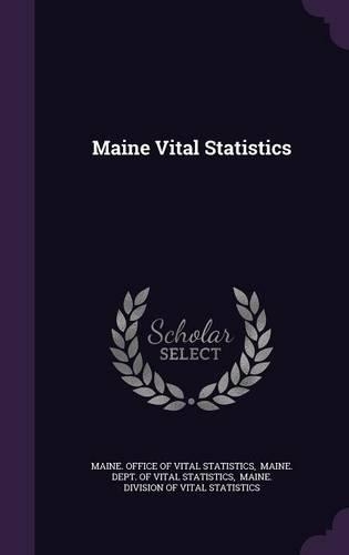 Maine Vital Statistics