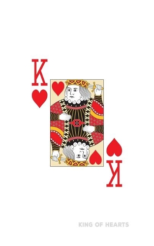 King Of Hearts: Poker Card Notebook With Lined Wide Ruled Paper For Work, Home Or School. Cool Notepad Journal For Taking Notes, Diaries Or Journaling For Poker Fan