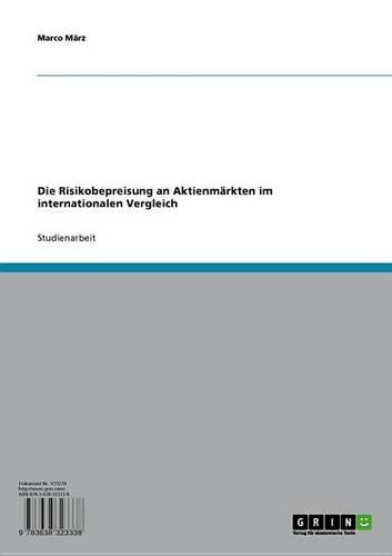 Die Risikobepreisung an Aktienmarkten Im Internationalen Vergleich