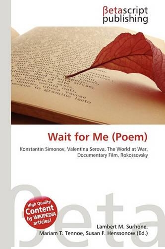 Wait for Me (Poem)