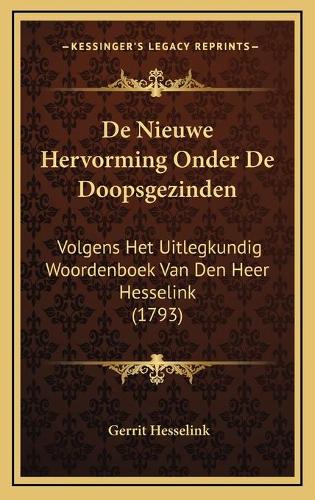 De Nieuwe Hervorming Onder De Doopsgezinden