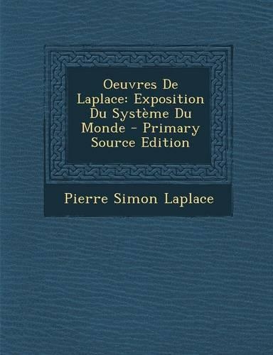 Oeuvres de Laplace
