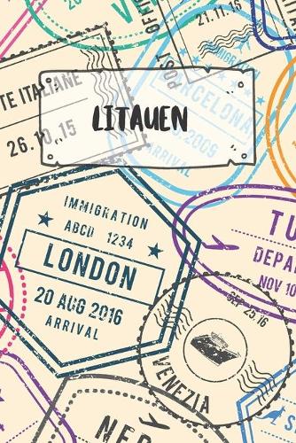 Litauen: Punktiertes Reisetagebuch Notizbuch oder Reise Notizheft Gepunktet - Reisen Journal für Männer und Frauen mit Punkten