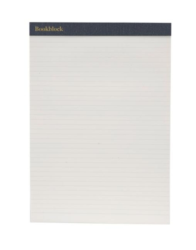 Weskin Lined Notepad - Navy Blue Medium: (Weskin)