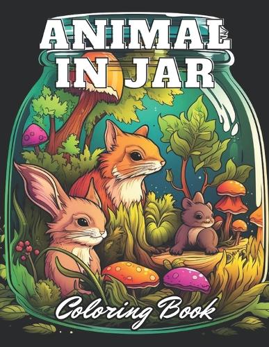 Animal in Jar Coloring Book