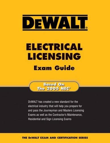 Dewalt Electrical Licensing Exam Guide