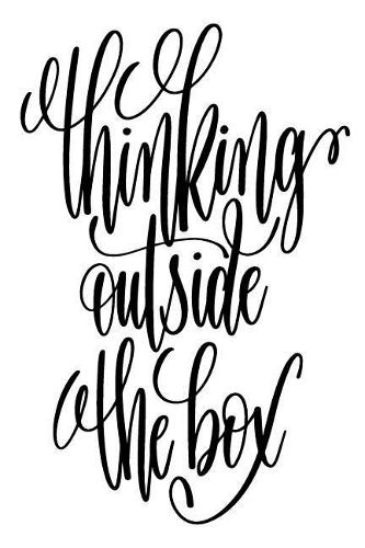 Thinking Outside The Box: 6x9 College Ruled Line Paper 150 Pages