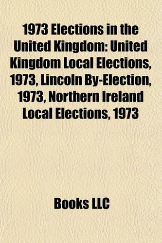 1973 Elections in the United Kingdom