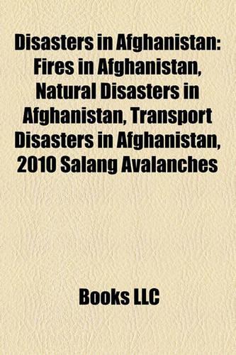 Disasters in Afghanistan