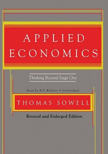 Applied Economics: Thinking Beyond Stage One(Playaway Adult Nonfiction)
