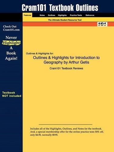 Studyguide for Introduction to Geography by Getis, Arthur, ISBN 9780073522821