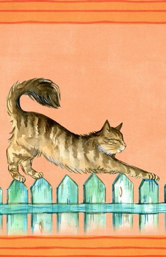 Bullet Journal for Cat Lovers Cat on the Fence