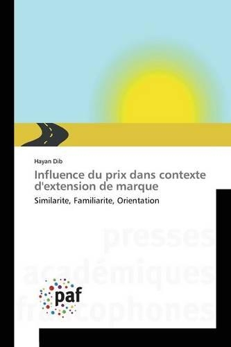 Influence Du Prix Dans Contexte d'Extension de Marque