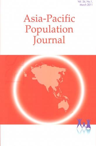 Asia-Pacific Population Journal, 2011, Volume 26, Part 1