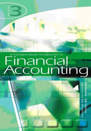 A Concepts-based Introduction to Financial Accounting