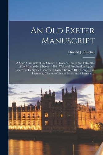 An Old Exeter Manuscript