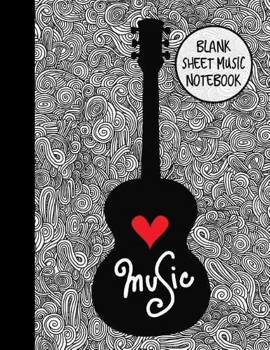 Blank Sheet Music Notebook