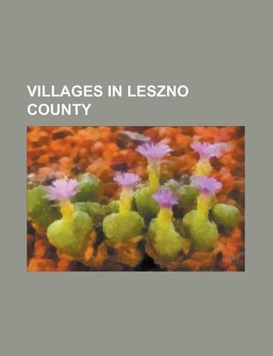 Villages in Leszno County