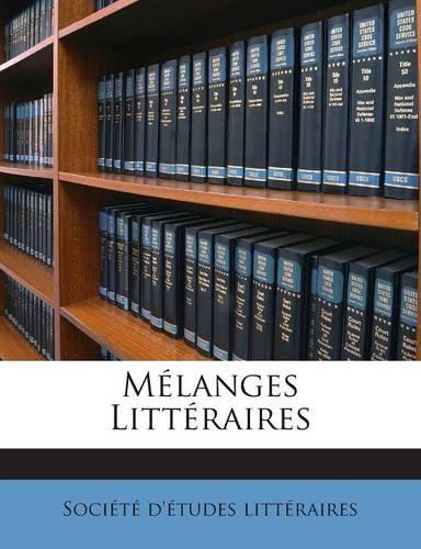 Mélanges Littéraires