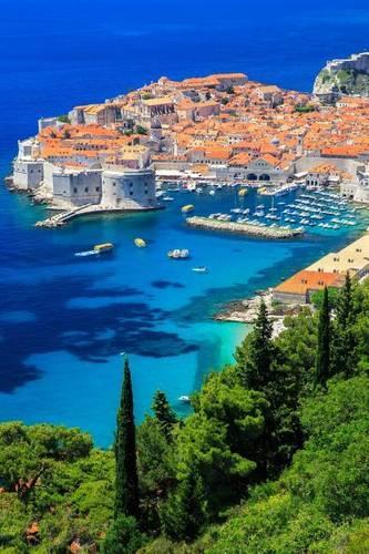 Aerial View of Dubrovnik Croatia Journal