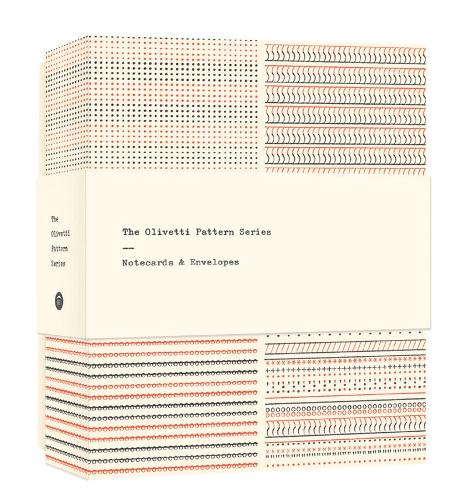 The Olivetti Pattern Series Notecards: Notecards & Envelopes